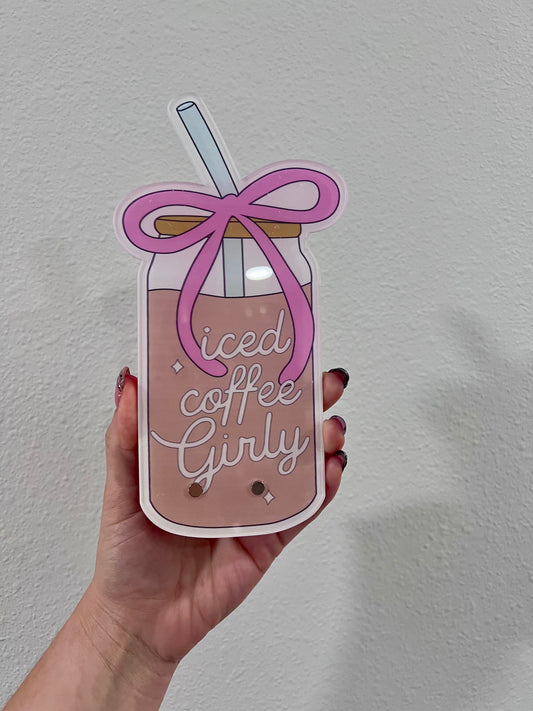 ICED COFFEE GIRLY LASH TILE