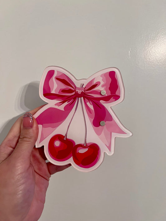 PINK CHERRY BOW LASH TILE